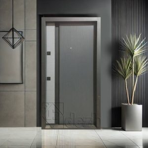 درب ضد سرقت طوسی سری درجه یک مدل DZ-131