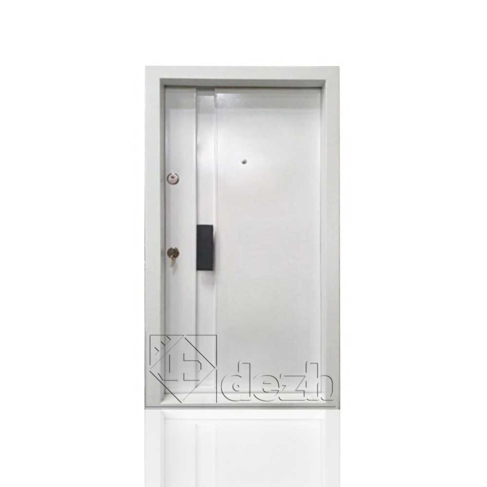 درب ضد سرقت رویه فلز سفید سری درجه یک DZ-155