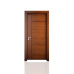 درب اتاقی با روکش طبیعی چوب مدل dm-6