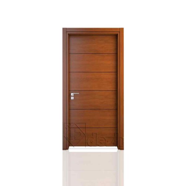 درب اتاقی با روکش طبیعی چوب مدل dm-8