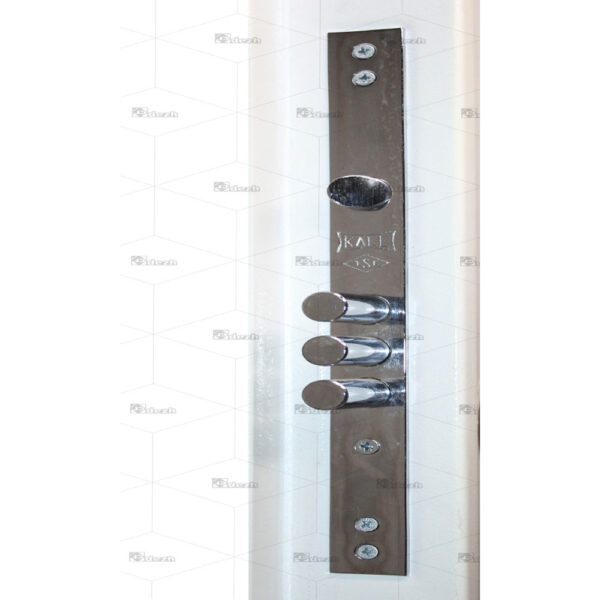 DZ 155 5 درب ضد سرقت رویه فلز سفید سری درجه یک DZ-155