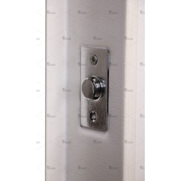 DZ 53 9 درب ضد سرقت سفید لوکس تک لنگه مدل DZ-53