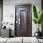 درب ضد سرقت رویه فلز سری لوکس، تک لنگه مدل DZ-129