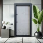 درب ضد سرقت تک لنگه سری لوکس مدل DZ-211