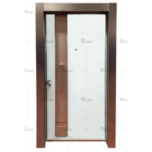 درب ضد سرقت ترک دو رنگ مدرن مدل dz-604