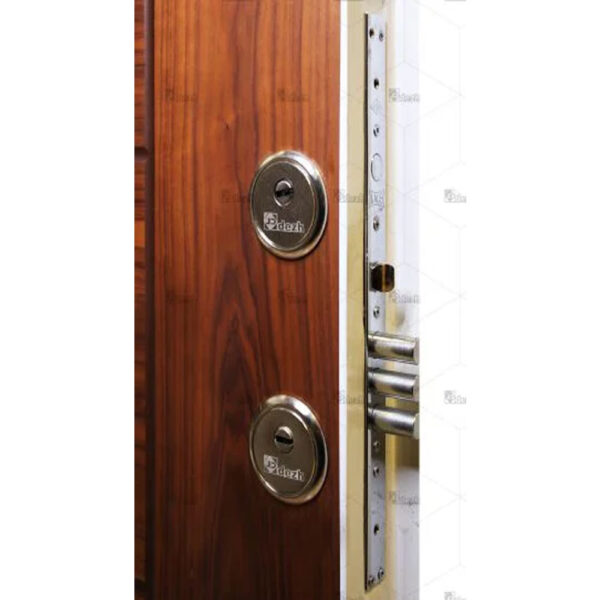 dz 62 5 درب ضد سرقت، رنگ چهارچوب و سمت داخل سفید مدل DZ-62