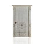 درب اتاقی با روکش طبیعی چوب مدل dm-59