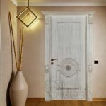 درب اتاقی با روکش طبیعی چوب مدل dm-59