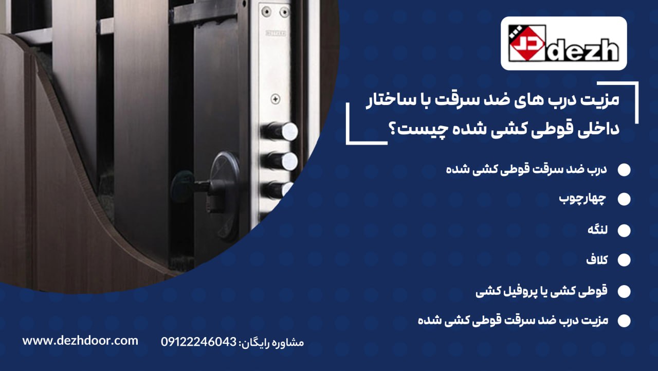6023938756924524911 آشنایی با پروفیل درب ضد سرقت(قوطی کشی) و مزایای آن