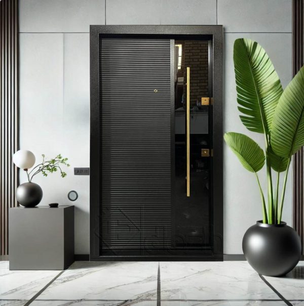 درب ضد سرقت تک لنگه سری لوکس مدل DZ-346 - Image 1