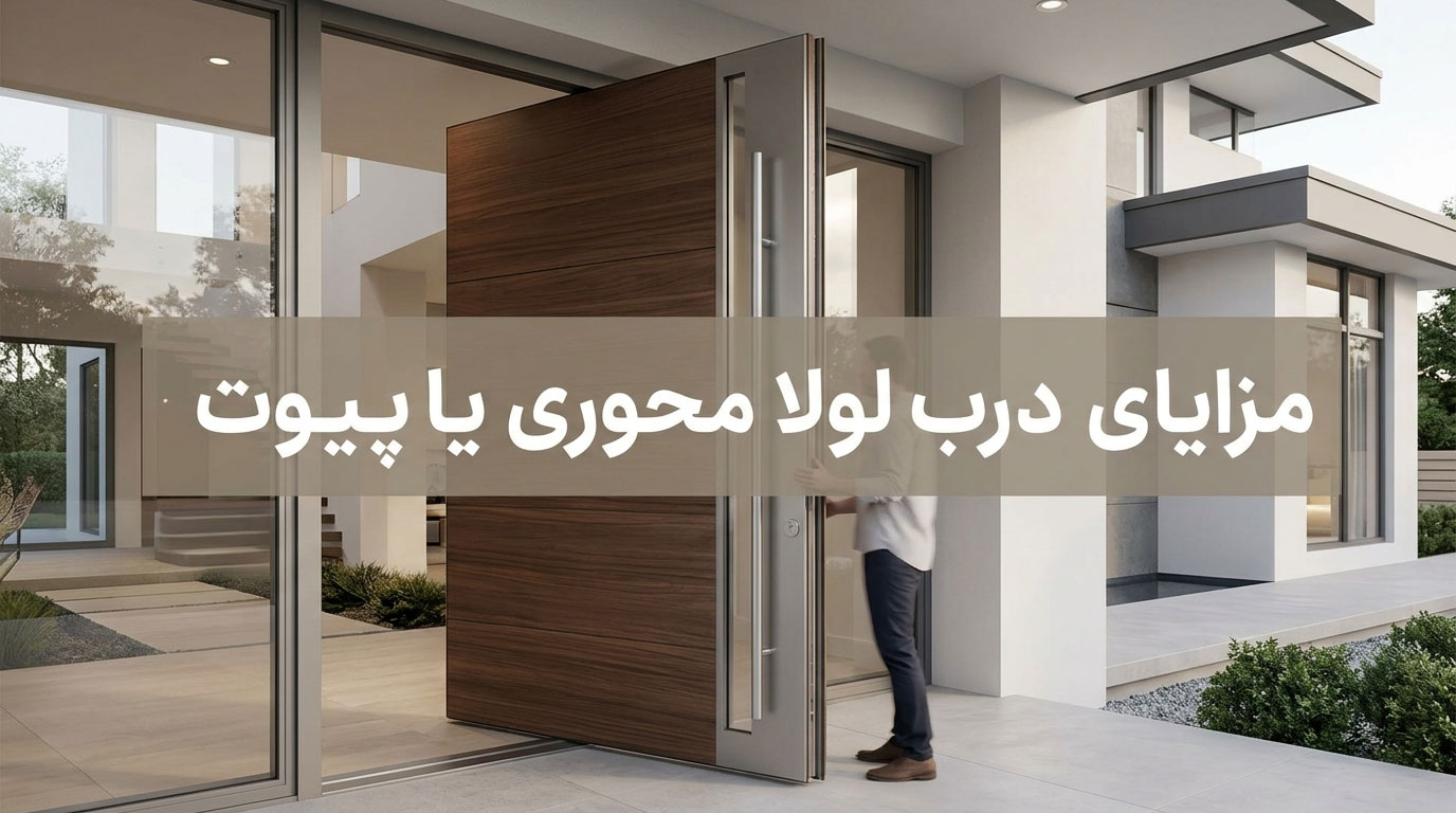 مزایای درب لولا محوری یا پیوت