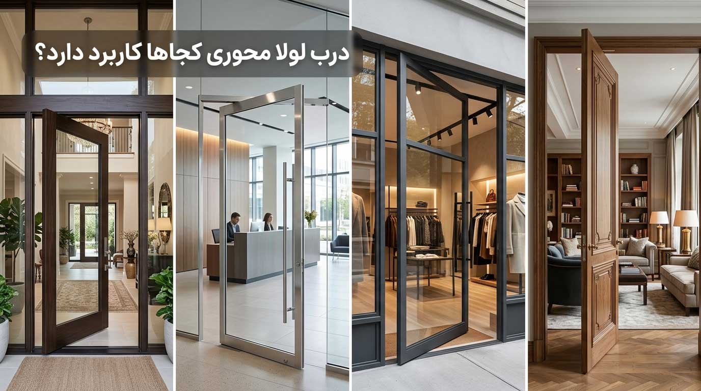 درب لولا محوری کجاها کاربرد دارد؟