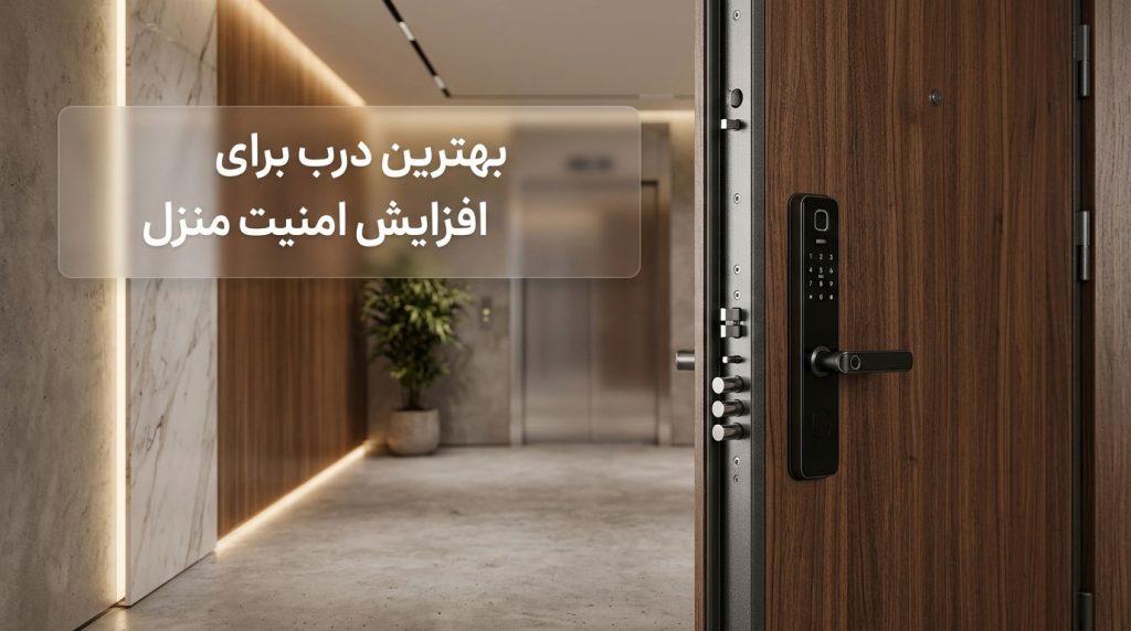 بهترین درب برای افزایش امنیت منزل