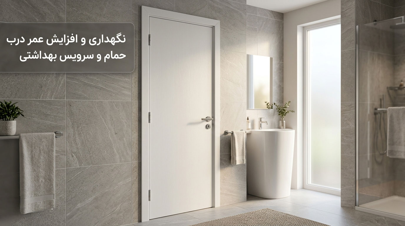 نگهداری و افزایش عمر درب حمام و سرویس بهداشتی