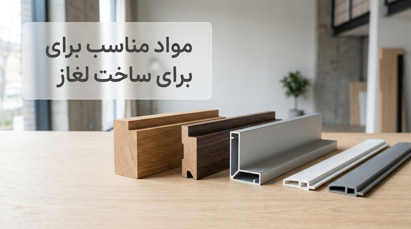 مواد مناسب برای ساخت لغاز