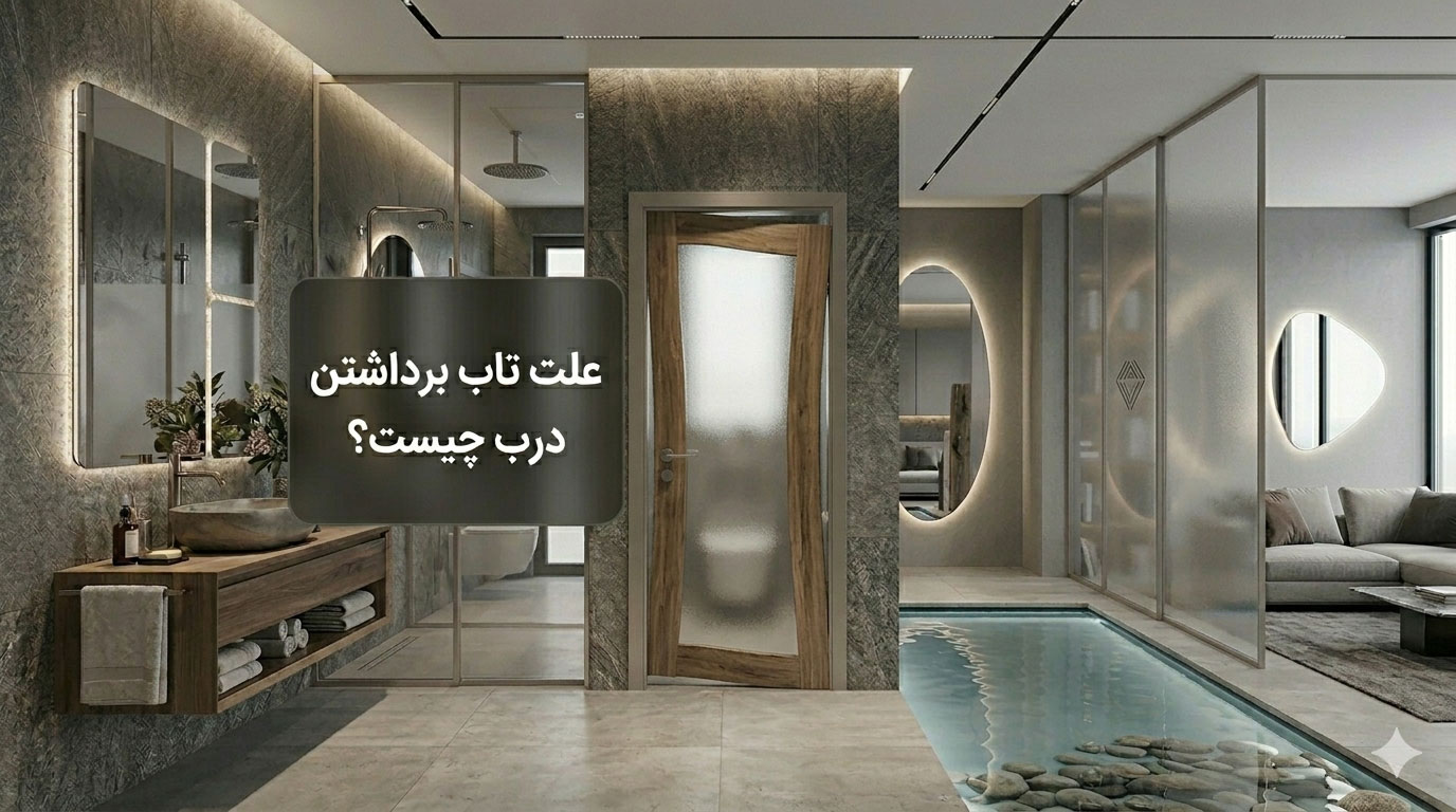 علت تاب برداشتن درب چیست؟