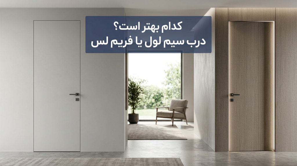 کدام بهتر است؟ درب سیم لول یا فریم لس