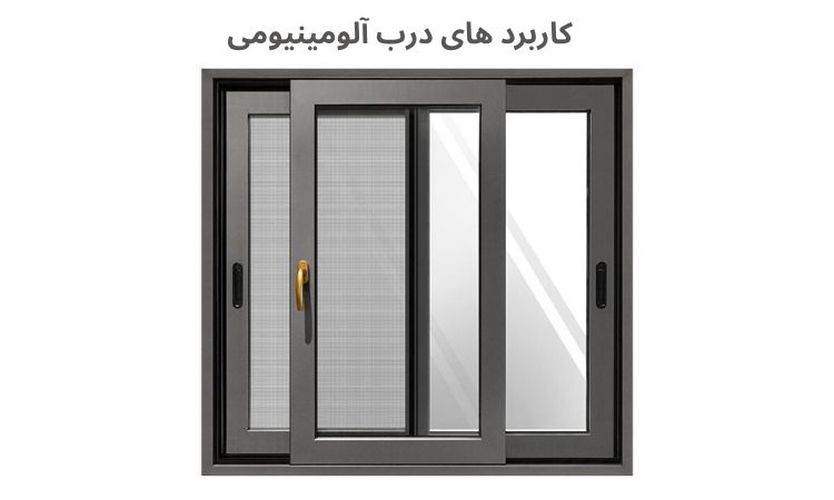 کاربرد های درب آلومینیومی
