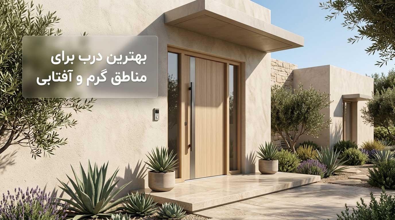 بهترین درب برای مناطق گرم و آفتابی