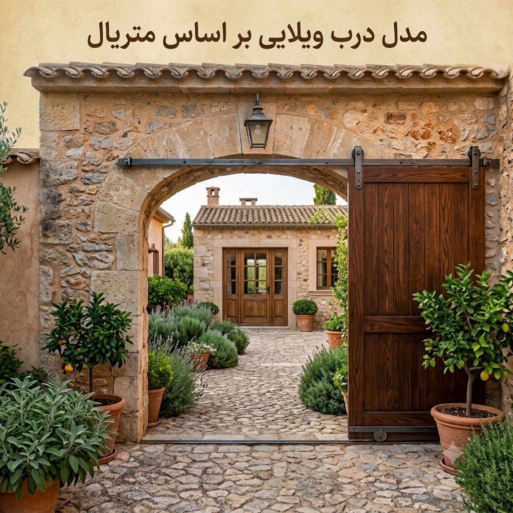 345345 مدل درب ویلایی ۱۴۰۵ | ایده های جدید برای انتخاب درب ویلا