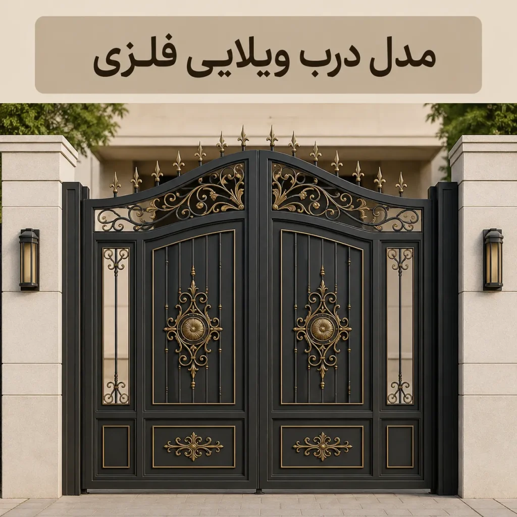 مدل درب ویلایی فلزی