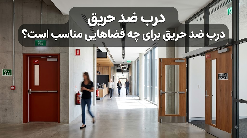 درب ضد حریق برای چه فضاهایی مناسب است؟