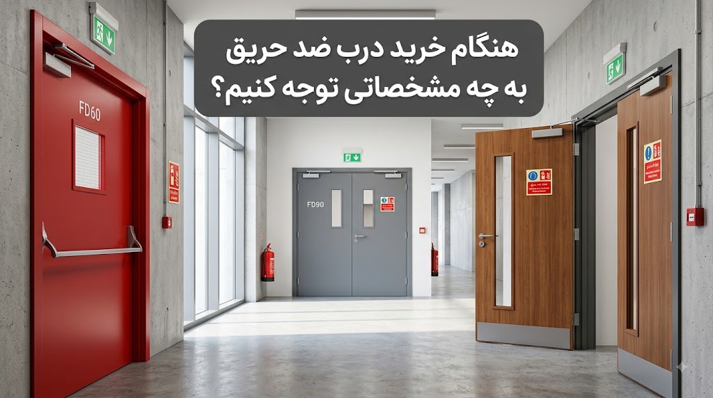 هنگام خرید درب ضد حریق به چه مشخصاتی توجه کنیم؟