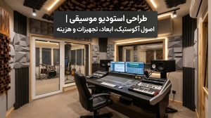 بلاگ 67 بلاگ طراحی استودیو موسیقی | اصول آکوستیک، ابعاد، تجهیزات و هزینه