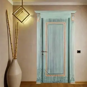 درب اتاقی با روکش طبیعی چوب مدل dm-60