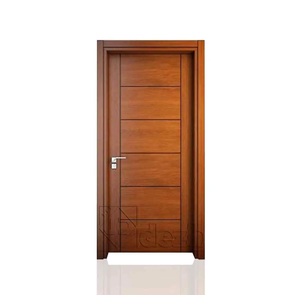 درب اتاقی با روکش طبیعی چوب مدل dm-9