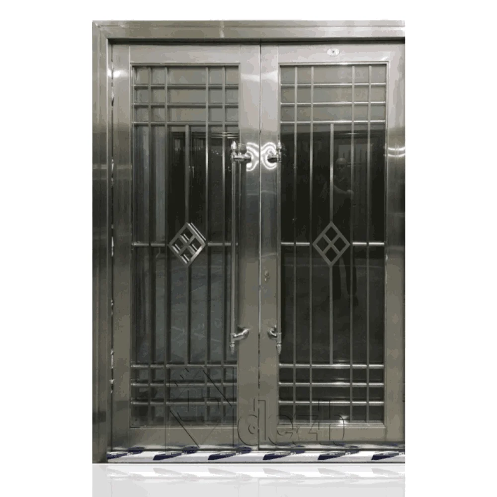 درب تمام استیل سری لوکس دو لنگه مدل DS-119 1 درب تمام استیل سری لوکس دو لنگه مدل DS-119 درب تمام استیل سری لوکس دو لنگه مدل DS-119