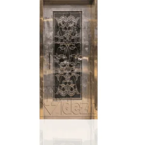 درب روکش استیل سری اکونومی تک لنگه مدل DS-501