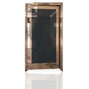 درب روکش استیل سری اکونومی تک لنگه مدل DS-502