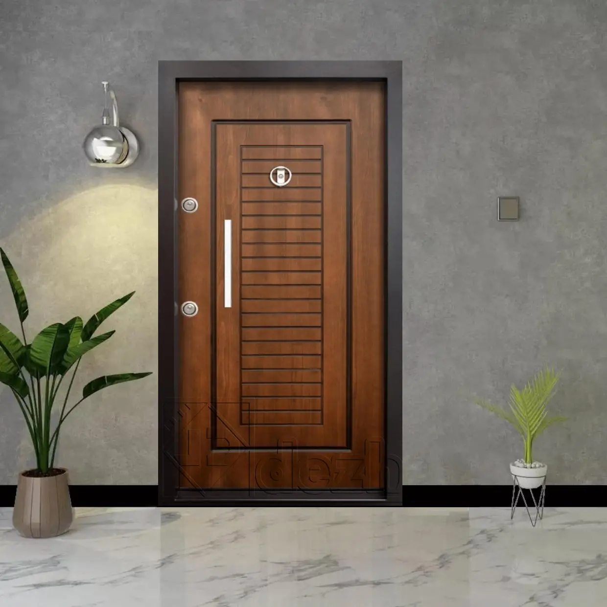 درب ضد سرقت سری اکونومی ، تک لنگه مدل DZ-43