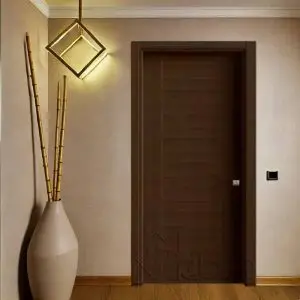 درب اتاقی ریلی با روکش لمینت مدل dm-98