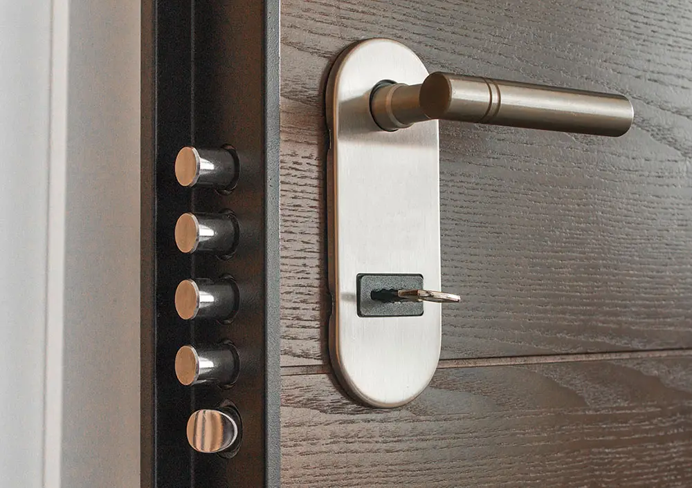 درب ضد سرقت و حفاظ آکاردئونی