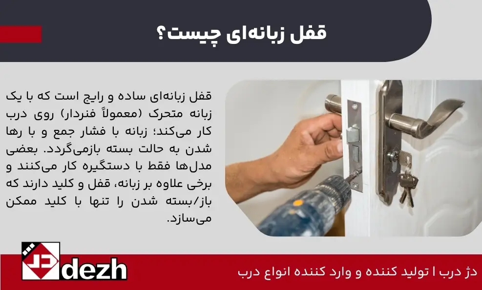 قفل زبانه‌ای چیست؟