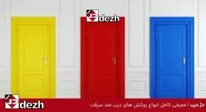 معرفی کامل انواع روکش های درب ضد سرقت