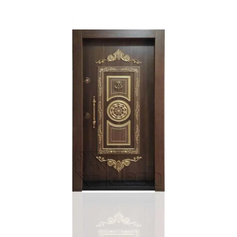 درب ضد سرقت منبت کاری شده سری لوکس مدل DZ-204