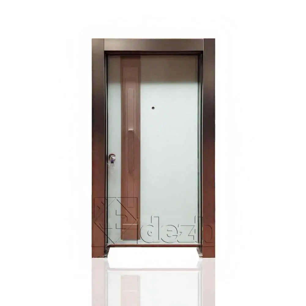 درب ضد سرقت ترک دو رنگ مدرن مدل dz-604