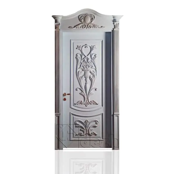 درب اتاقی با روکش طبیعی چوب مدل dm-63