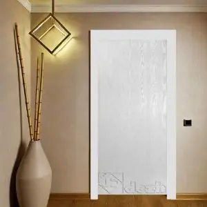 درب اتاقی تمام ضد آب از جنس abc با رگه های چوب مدل dm-24