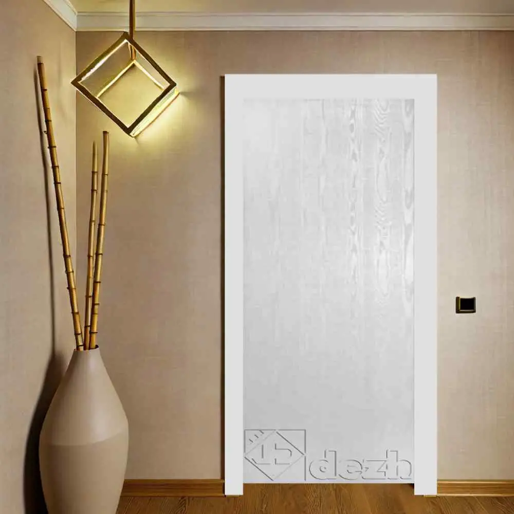 درب اتاقی تمام ضد آب از جنس abc با رگه های چوب مدل dm-24