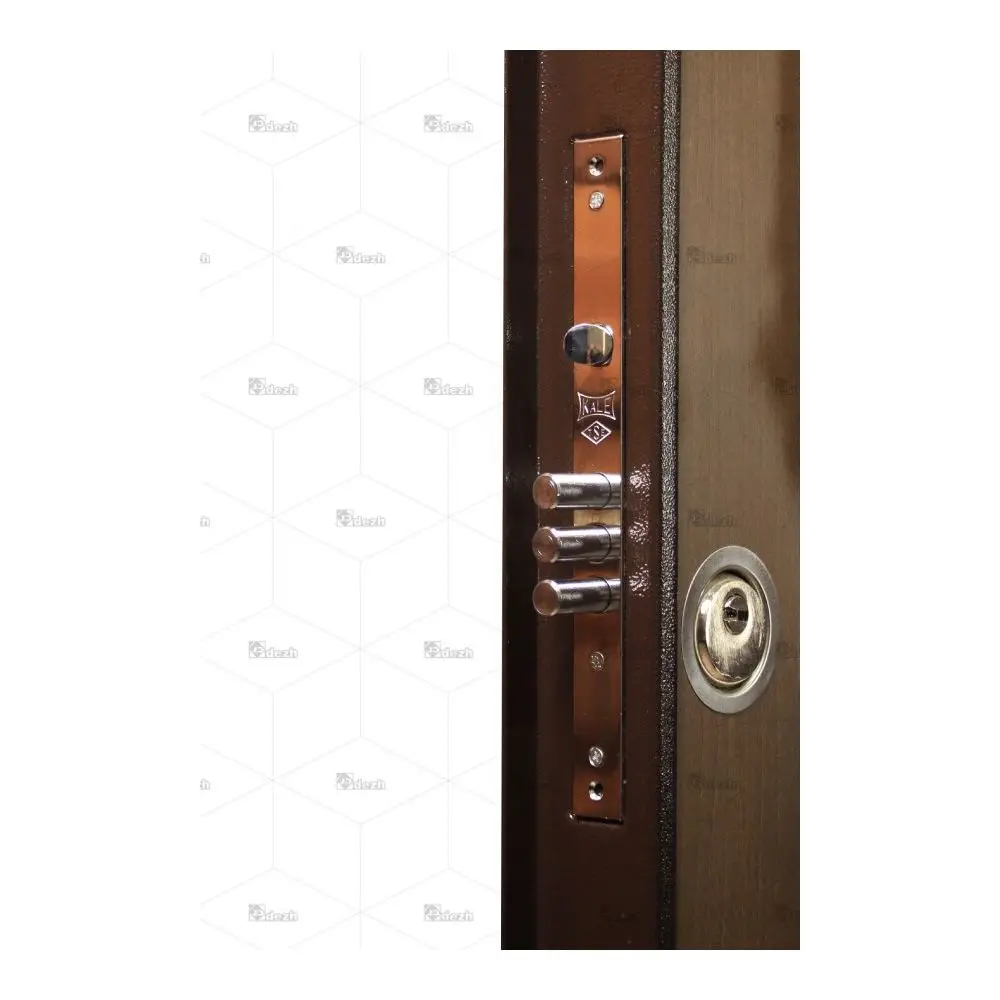 درب ضد سرقت لابی ، یک و نیم لنگه مدل DZ-120 - Image 5