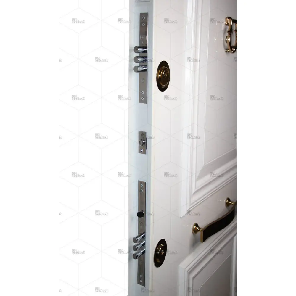 درب ضد سرقت سفید لوکس تک لنگه مدل DZ-53 7 درب ضد سرقت سفید لوکس تک لنگه مدل DZ-53 درب ضد سرقت سفید لوکس تک لنگه مدل DZ-53