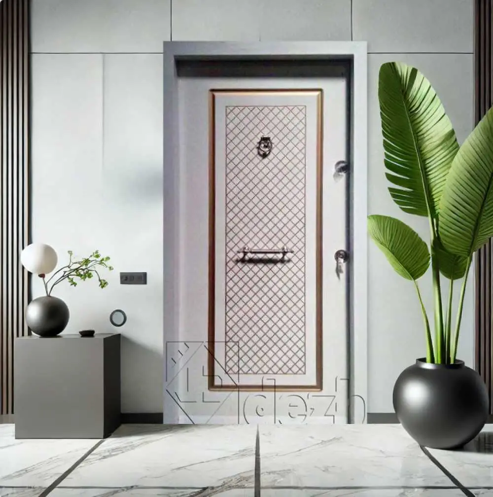 درب ضد سرقت سری لوکس ، تک لنگه مدل DZ-84