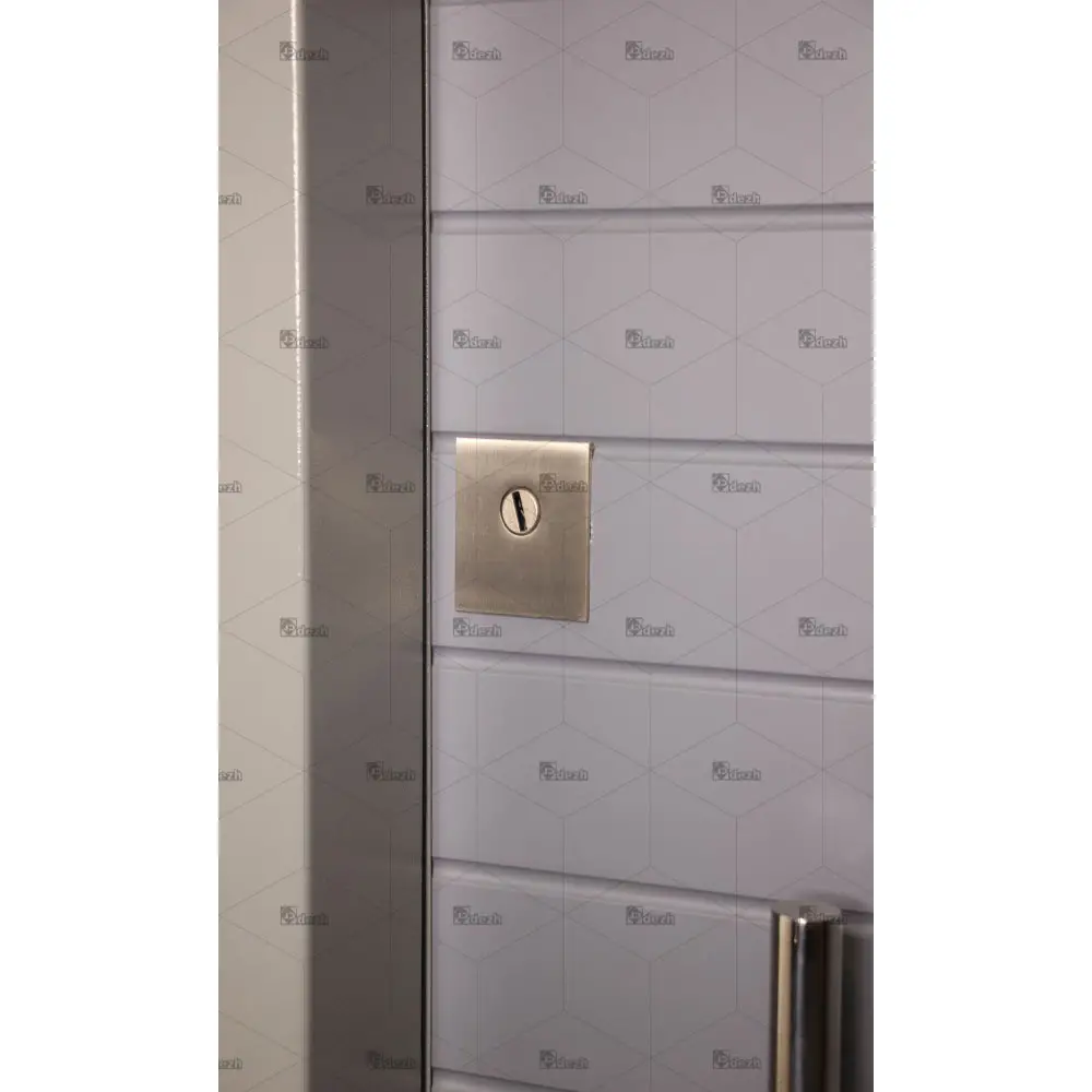 درب ضد سرقت طوسی مدرن سری لوکس تک لنگه مدل DZ-93