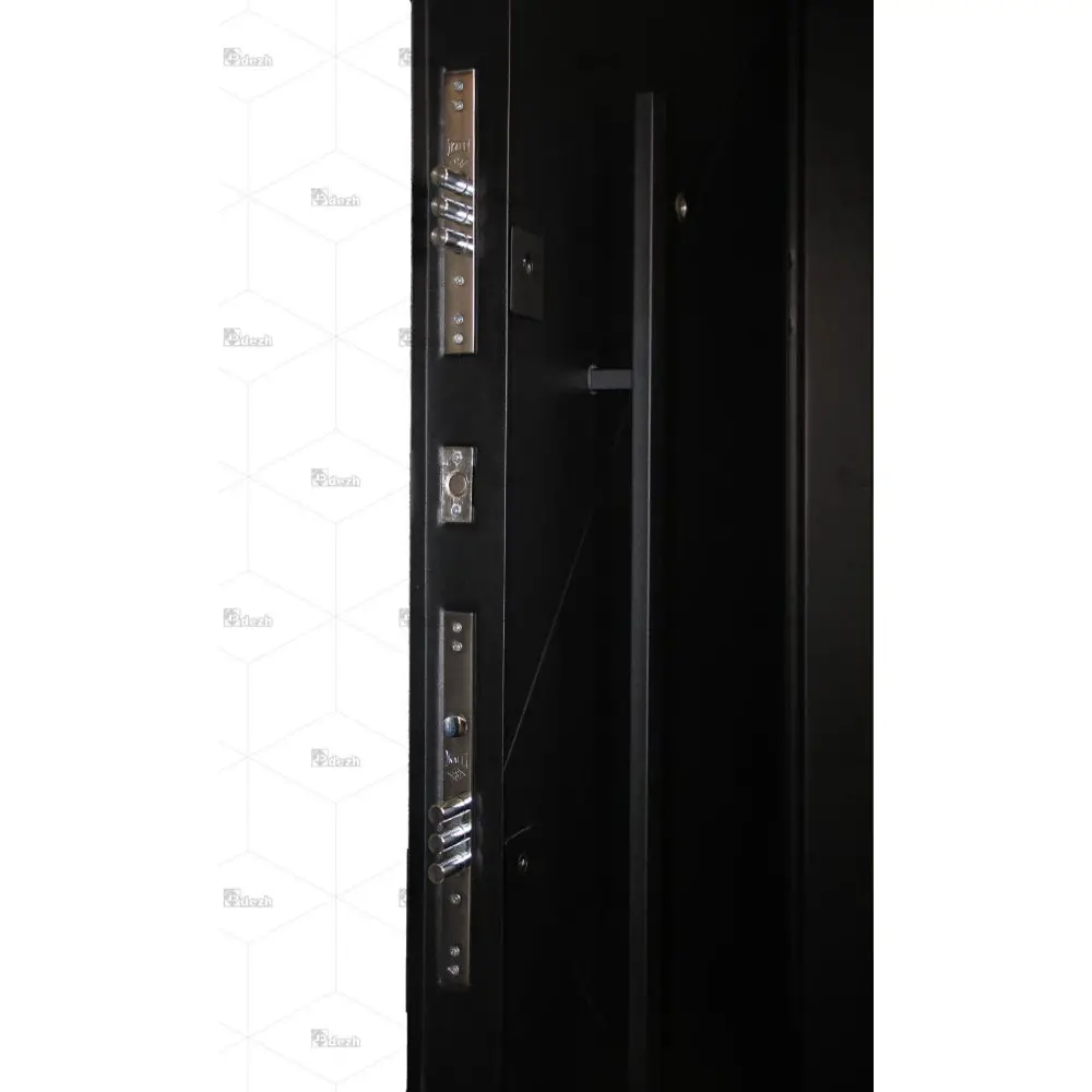 درب ضد سرقت مشکی مدرن سری لوکس تک لنگه مدل DZ-۲۴۲ - Image 3