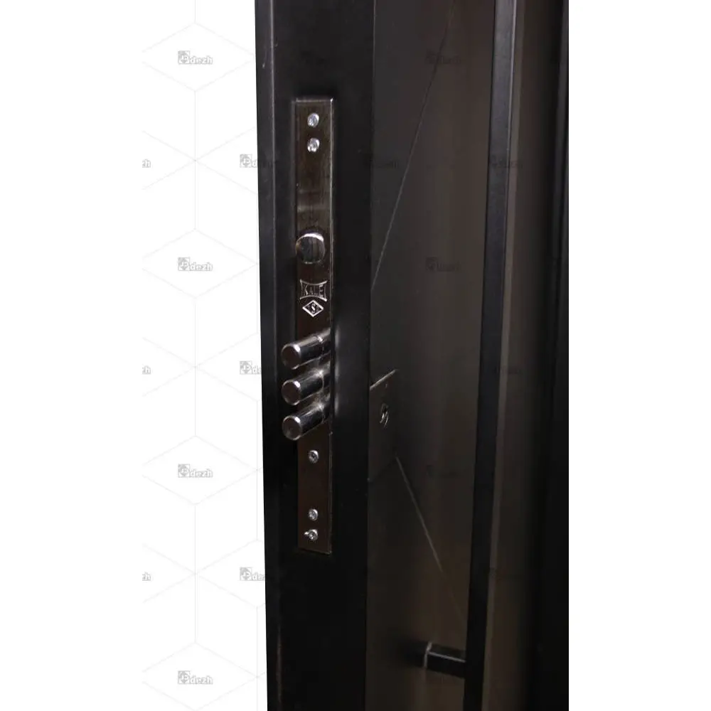 درب ضد سرقت مشکی مدرن سری لوکس تک لنگه مدل DZ-۲۴۲ - Image 8