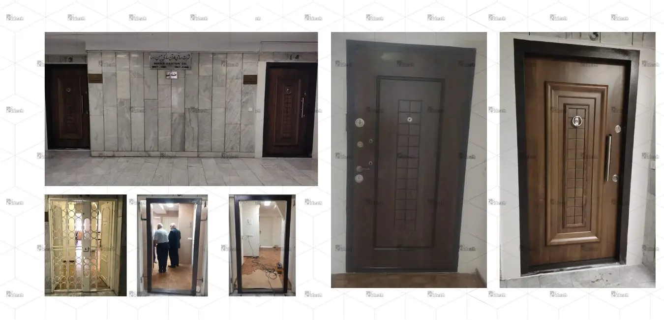 نمونه درب های نصب شده 19 نمونه درب های نصب شده Mihan نمونه درب های نصب شده